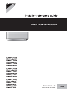 FTXA20-50AW,AT,AS_CTXA15AW,AT,AS_4PEN518023-3A_2018_03_Installer reference guide_English download